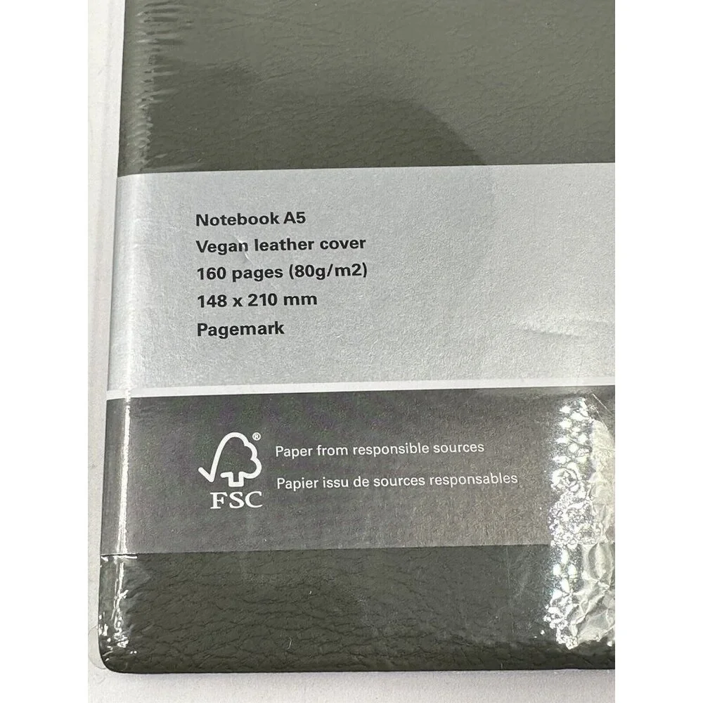 Hugo Boss Plain Paper Notebook A5 8.5”x6” (B-4)